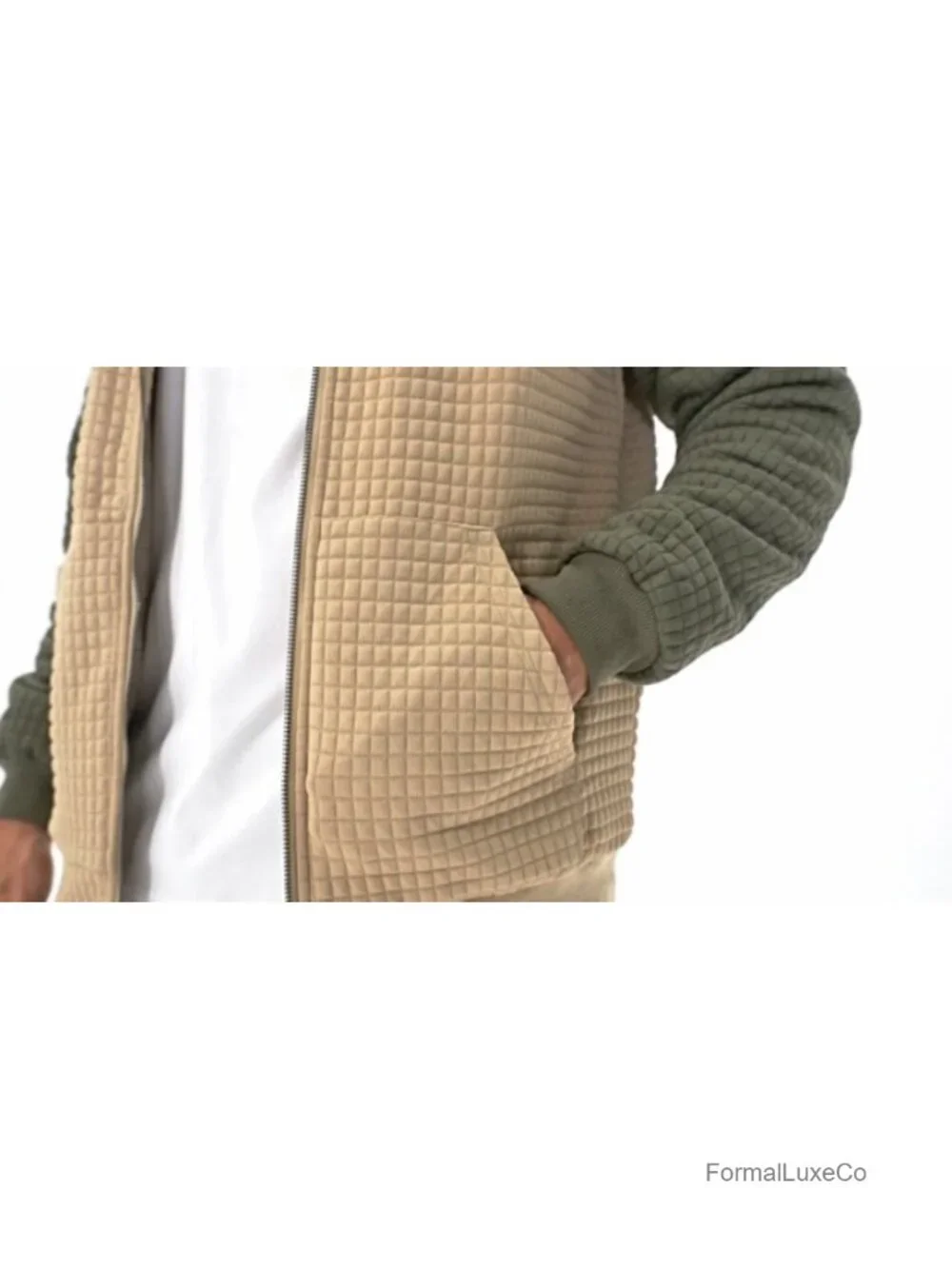 Men's Fleece Heavyweight Full Zip Hoodie Sweatshirt Jacket Sherpa Lined